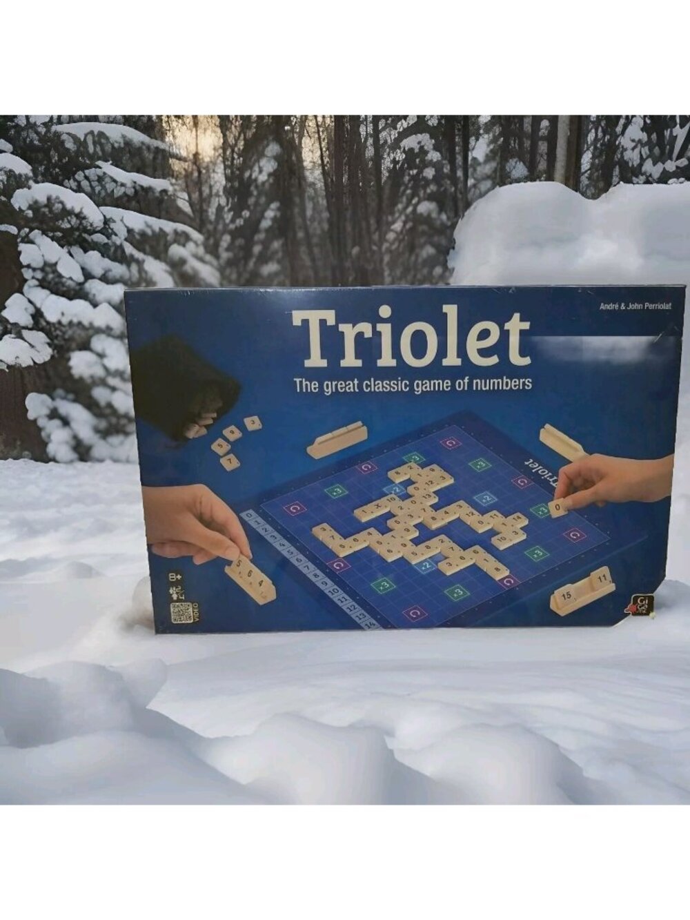 ✅Gigamic TRIOLET The Great Cassic game OF Numbers, Tile Counting Board Game, 8+